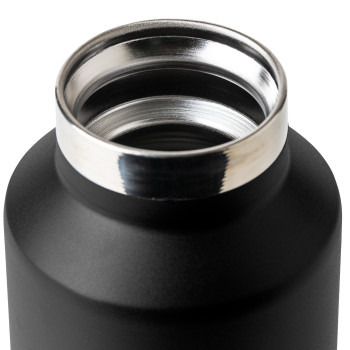 gadget ecologici con logo - Borraccia in acciaio inossidabile riciclato a doppia parete Mace 600 ml