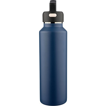 gadget ecologici con logo - Borraccia in acciaio inossidabile riciclato a doppia parete Mace 600 ml