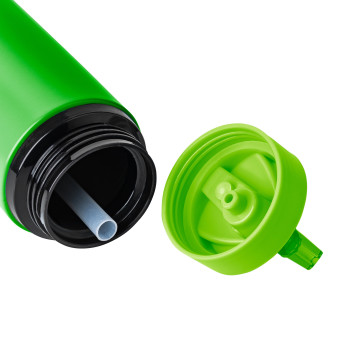 gadget ecologici con logo - Borraccia in acciaio inossidabile riciclato Zeno 750 ml