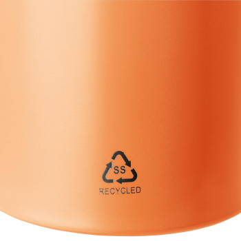 gadget ecologici con logo - Borraccia in acciaio inossidabile riciclato Zeno 750 ml