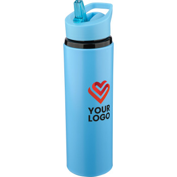 gadget ecologici con logo - Borraccia in acciaio inossidabile riciclato Zeno 750 ml