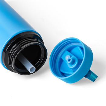 gadget ecologici con logo - Borraccia in acciaio inossidabile riciclato Zeno 750 ml