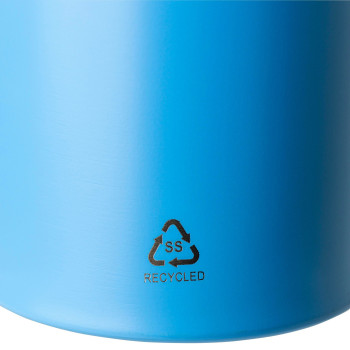 gadget ecologici con logo - Borraccia in acciaio inossidabile riciclato Zeno 750 ml
