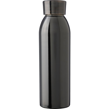 Borraccia in acciaio inox 650 ml Impression con coperchio ermetico e cinturino silicone
