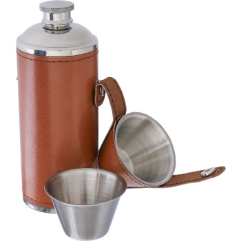 Borraccia in acciaio personalizzata - Borraccia in acciaio inox 304 riciclato capacità 230 ml Brock