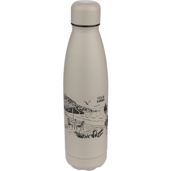 Borraccia in acciaio personalizzata - Borraccia in acciaio inox a doppia parete 500 ml Sunny