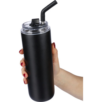Borraccia in acciaio personalizzata - Borraccia in acciaio inox, doppia parete 500 ml Omari