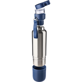 Borraccia in acciaio personalizzata - Borraccia in acciaio inox doppia parete 500 ml Zev
