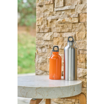 Borraccia in acciaio inox riciclato a parete singola 400 ml Sable