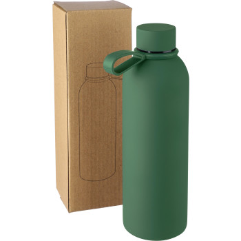 Borraccia in acciaio personalizzata - Borraccia in acciaio inox riciclato doppia parete 500 ml Sena