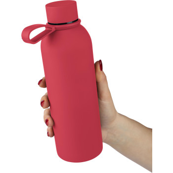 Borraccia in acciaio personalizzata - Borraccia in acciaio inox riciclato doppia parete 500 ml Sena