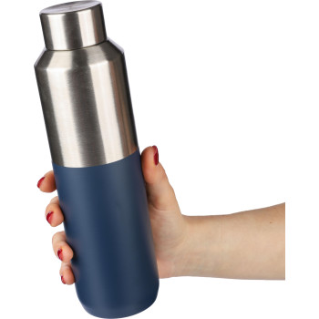 Borraccia in acciaio personalizzata - Borraccia in acciaio inox riciclato doppia parete 600 ml Esen