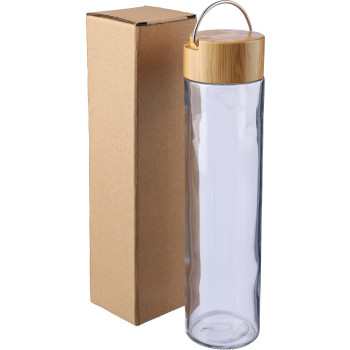 Borraccia in vetro personalizzata con logo - Borraccia in vetro capacità 500 ml Clarence