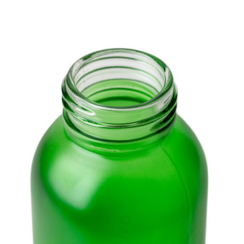 gadget ecologici con logo - Borraccia in vetro per bevande fredde capacità 500 ml Levi