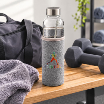 Borraccia in vetro personalizzata con logo - Borraccia Nika | 500 ml