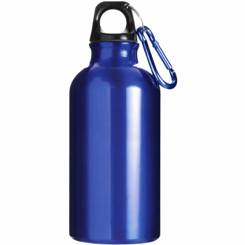 Borraccia personalizzata con logo - Borraccia personalizzabile arancione waterproof 400 ml con moschettone