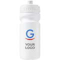 Borraccia personalizzata Impression in plastica HDPE 500 ml bianco