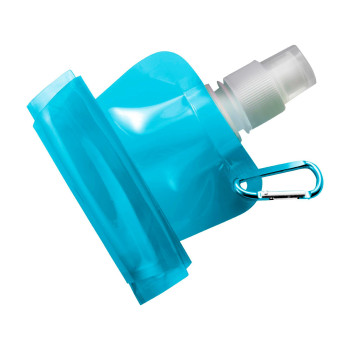 Borracce in plastica personalizzate con logo - Borraccia pieghevole Bailey | 420 ml