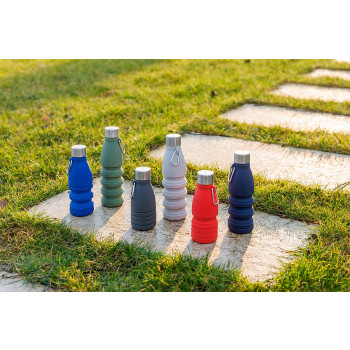 Borraccia personalizzata con logo - Borraccia pieghevole Erin | 550 ml