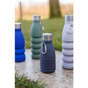 Borracce in plastica personalizzate con logo - Borraccia pieghevole Erin | 550 ml