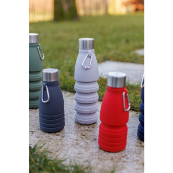 Borracce in plastica personalizzate con logo - Borraccia pieghevole Erin | 550 ml
