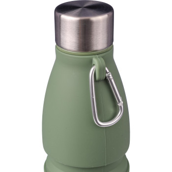Borracce in plastica personalizzate con logo - Borraccia pieghevole Erin | 550 ml