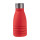 Borraccia pieghevole 550 ml impression coperchio acciaio inox gancio alluminio
