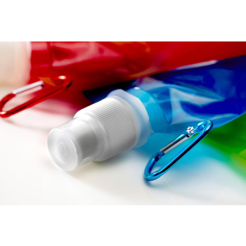 Borracce in plastica personalizzate con logo - Borraccia pieghevole in PP Bailey 420 ml