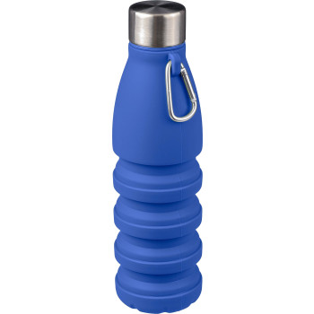 Borraccia personalizzata con logo - Borraccia pieghevole in silicone capacità 550 ml Erin