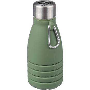 Borraccia personalizzata con logo - Borraccia pieghevole in silicone capacità 550 ml Erin