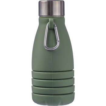 Borraccia personalizzata con logo - Borraccia pieghevole in silicone Erin 550 ml