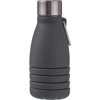 Borraccia personalizzata con logo - Borraccia pieghevole in silicone Erin 550 ml