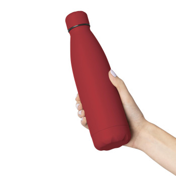 Borraccia in acciaio personalizzata - Borraccia riciclata a doppia parete Sunny 500 ml