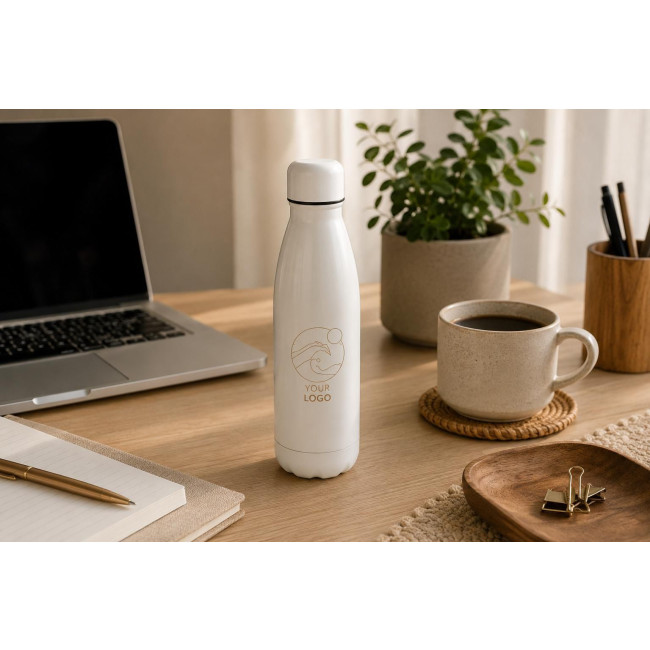 Borraccia in acciaio personalizzata - Borraccia riciclata Breeze 700 ml