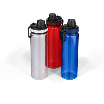 gadget ecologici con logo - Borraccia rPET per bevande capacità 750 ml Olivian