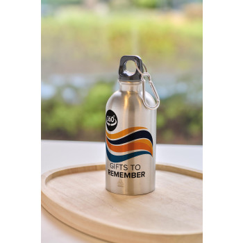 Borraccia in acciaio personalizzata - Borraccia Sable | Riciclata | 400 ml