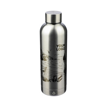 Borraccia in acciaio personalizzata - Borraccia termica Isaiah | Riciclata | 500 ml