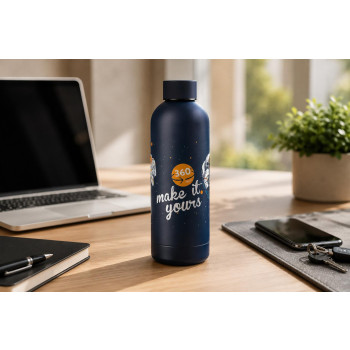 Borraccia in acciaio personalizzata - Borraccia termica Isaiah | Riciclata | 500 ml
