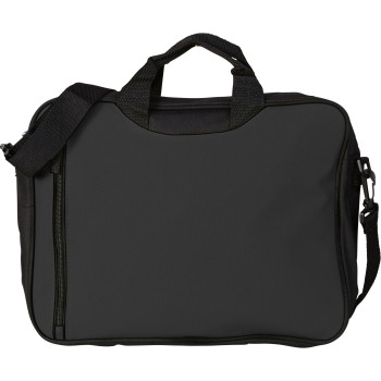 Borsa porta PC personalizzata con logo - Borsa a tracolla Nicola | 600D | 6 l