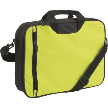 Borsa porta PC personalizzata con logo - Borsa a tracolla Nicola | 600D | 6 l