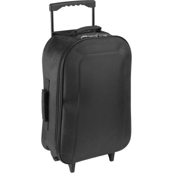 Trolley personalizzati con logo - Borsa da viaggio con ruote Jordana | Poliestere 600D | Pieghevole | 20 l