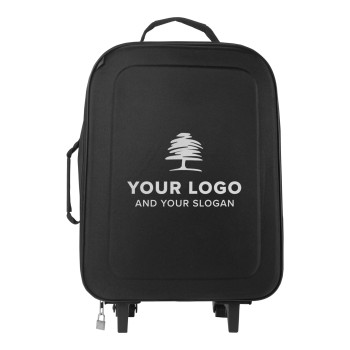 Trolley personalizzati con logo - Borsa da viaggio con ruote Jordana | Poliestere 600D | Pieghevole | 20 l