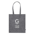 Borsa ecologica personalizzabile in feltro RPET con maniglie rinforzate