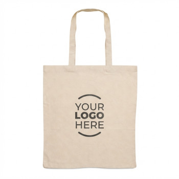 Shopper personalizzate con logo - Borsa in cotone naturale personalizzabile  con manici lunghi