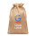 Borsa Juta personalizzabile cordino chiusura 30x47x47 cm resistente