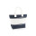 Canvas Deck Bag personalizzabile Quadra manici lunghi 50 cm 36x53x19 cm