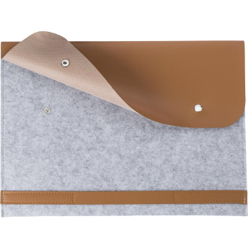 Borse personalizzate con logo - Borsa per laptop in feltro rPET Jonathan