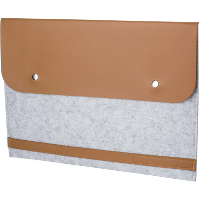 Borsa per laptop in feltro rPET Jonathan