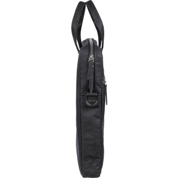 Borsa per laptop in pelle di pomodoro Lillian