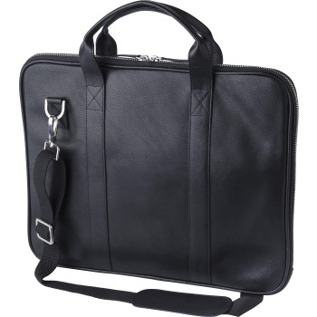 Borsa porta PC personalizzata con logo - Borsa per laptop Michael | Vera pelle
